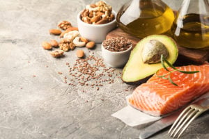 food with healthy fats